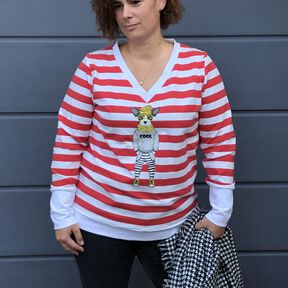 Ebook / Nähanleitung Damen Longsleeve inkl. A0-Datei