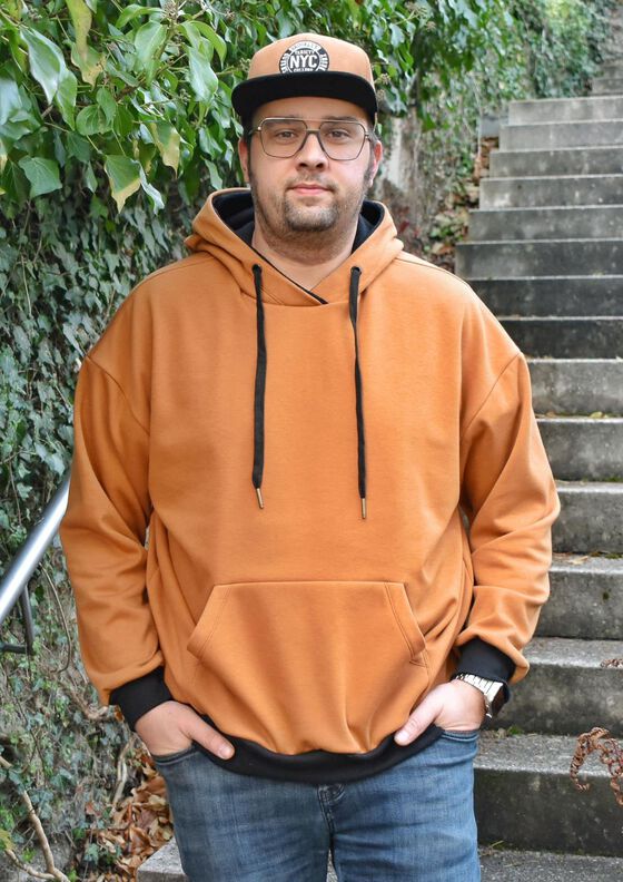 Hoodie Herren –  Schnittmuster Gr. XS-4XL – Boston image number 6