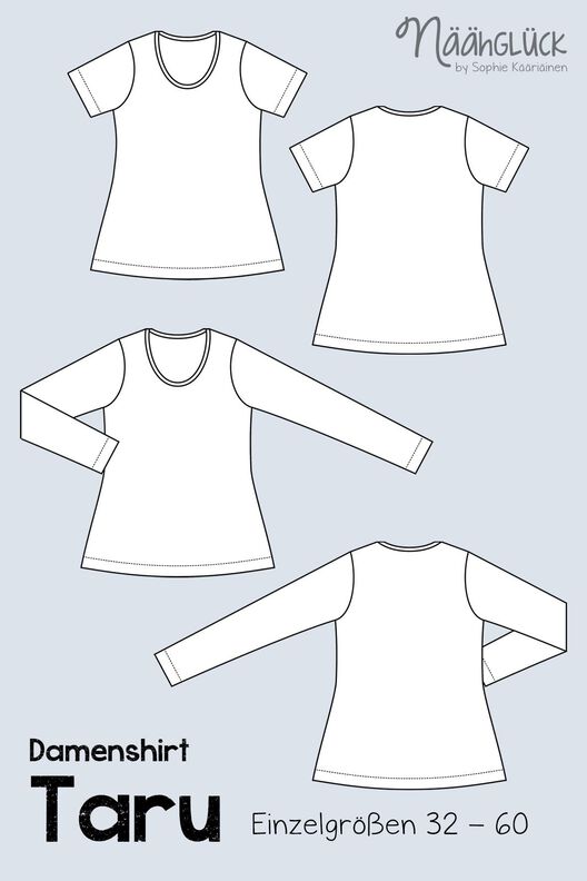 eBook Taru - Damenshirt Größe 32 - 60 image number 2