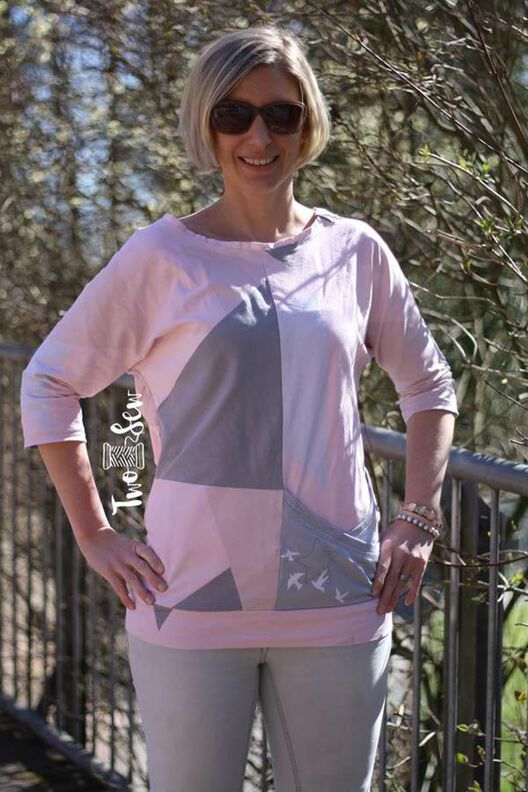Pinia: Fledermausshirt für Damen Gr. 32 – 54 image number 6