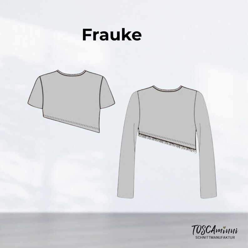 Shirt Frauke Größe 34-54 Schnittmuster image number 7