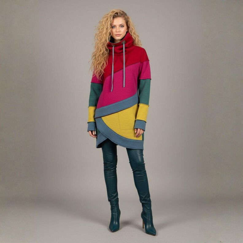 Schnittmuster Damenshirt Lani Gr. 34-54 Normalgr&ouml;&szlig;e 1,68m image number 7