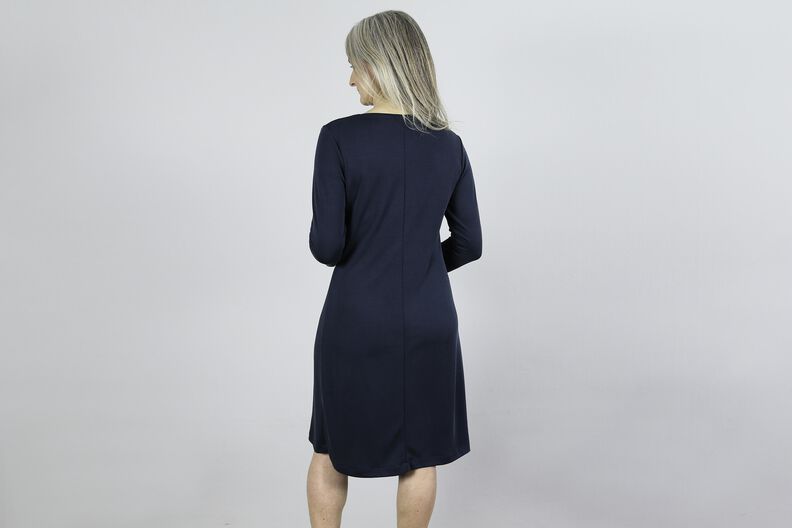 FRAU VLIELAND - Kleid mit Rundhalsausschnitt image number 4