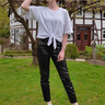 oversized Shirt mit Knoten Knut / PDF Schnittmuster  thumbnail number 4