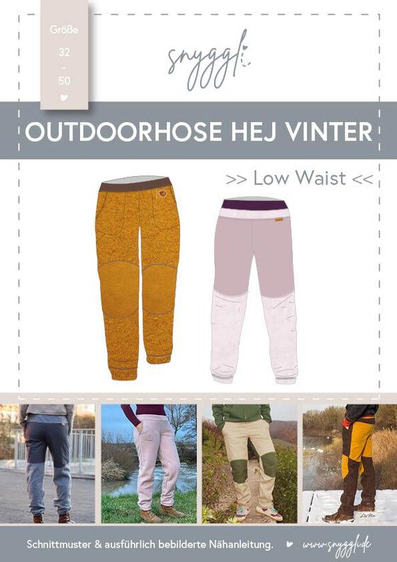 Outdoorhose Hej Vinter Gr. 32 – 50 Low Waist inkl. A0 Walk image number 10
