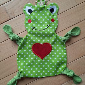 Stickdatei Frosch ITH Kuscheltier 
