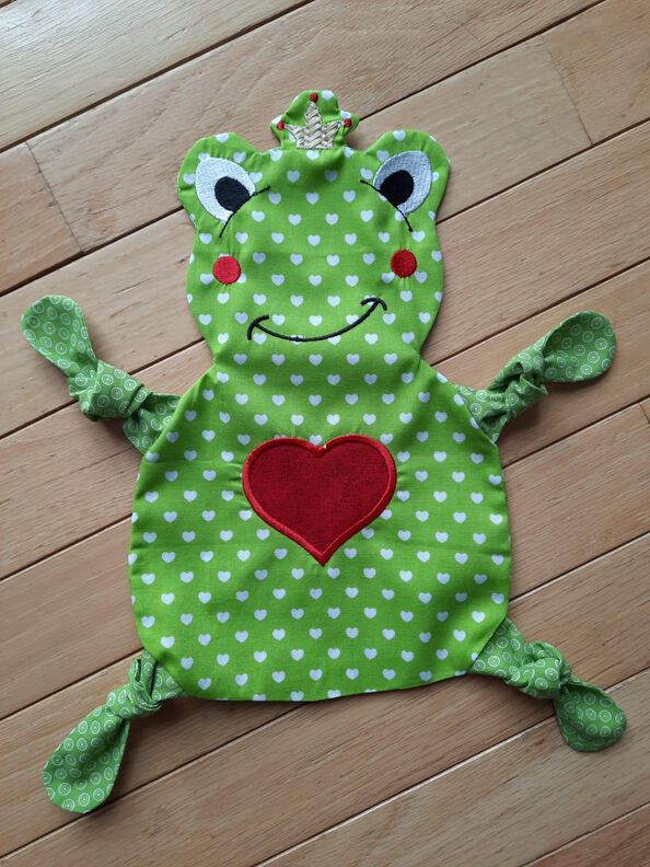 Stickdatei Frosch ITH Kuscheltier  image number 2