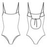 Body/Badeanzug Laconia - Rückenausschnitt - Gr. XS-XL thumbnail number 7