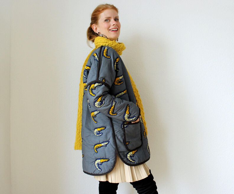Wattierte Jacke "Rebecca" 2 Längen-/Kragenoptionen Gr. 32-54 image number 5