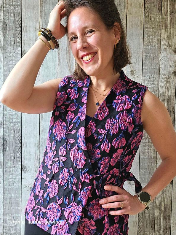 Westenblazer Vivian – Poppy meets Pommé 25 image number 3