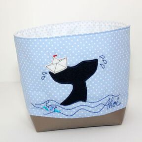 Stickdatei Set "Flossen Fluke" und "Schiff" – DOODLE – 18x30