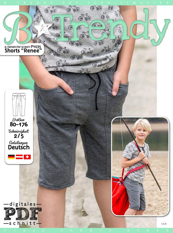 Shorts RENEE N&auml;hanleitung + Schnitt image number 4