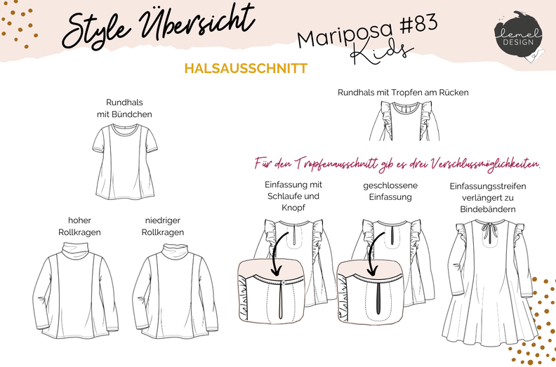 Mariposa #83 - Shirt - Tunika - Kleid  image number 9