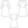 Kleid viele Optionen Etuikleid Freizeitkleid KINI ♥Gr. 34-56 thumbnail number 8