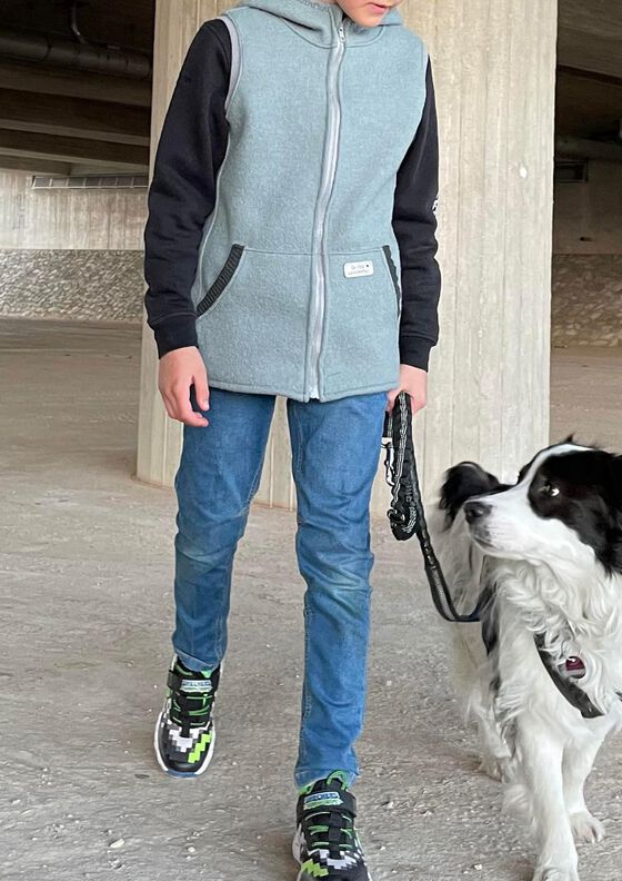 Weste Livsglad Gr. 128-170, Walk, Fleece, Softshell image number 8