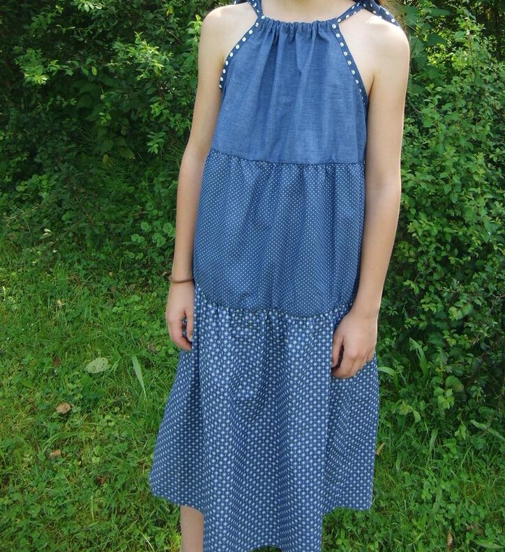 Kleid "Tuli", Schnittmuster und Nähanleitung Gr. 110-152 image number 5