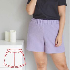 Heinz - knackige Damen-Shorts mit High-Waist-Bund