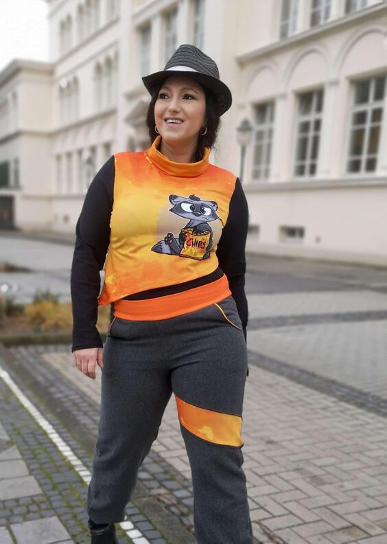 Shirt Frauke Größe 34-54 Schnittmuster image number 8