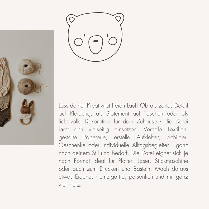 Plotter- und Laserdatei "BEARY CHRISTMAS" image number 8