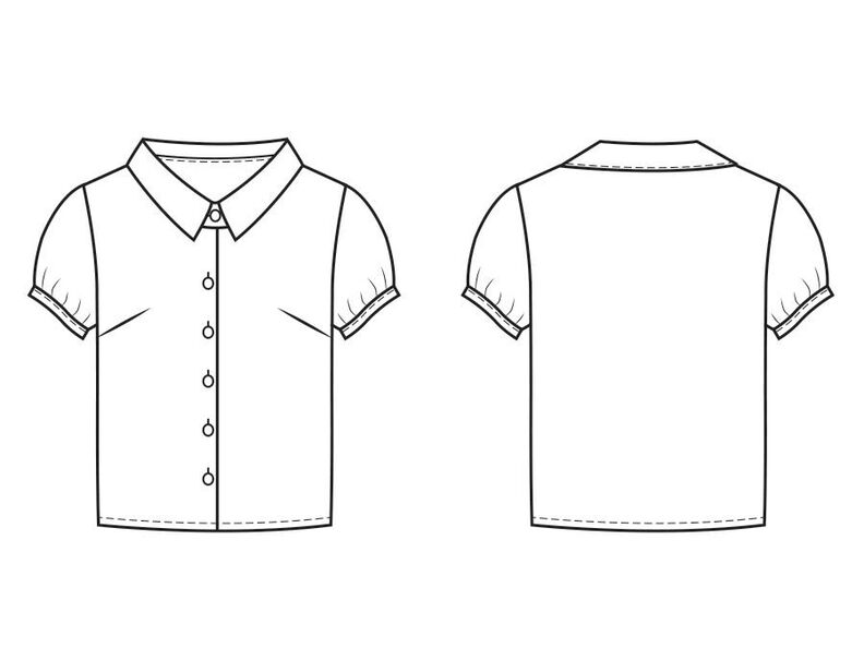 Bluse Gigi N&auml;hanleitung + Schnitt image number 2