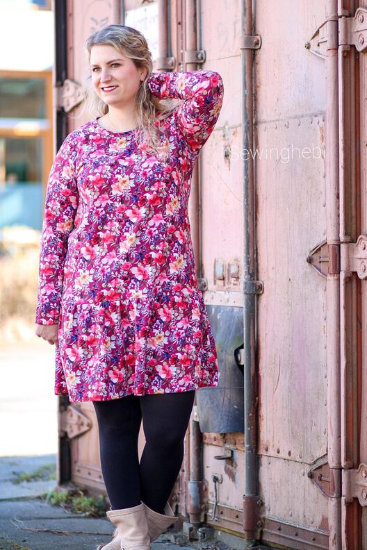 *Ladies Raglan Dress* Raglankleid Hoodiekleid  image number 7