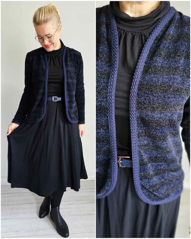 Blazer "SARINA" Nähanleitung und Schnitt Gr. 158–46 image number 6