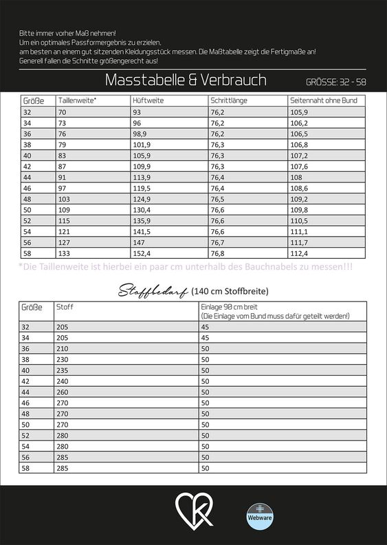 ebook Hose Gesa Damen | Größe 32-58 DIN A4 PDF  image number 2