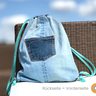 Turnbeutel Rucksack, 3 Größen,  mit Innenfutter  thumbnail number 4