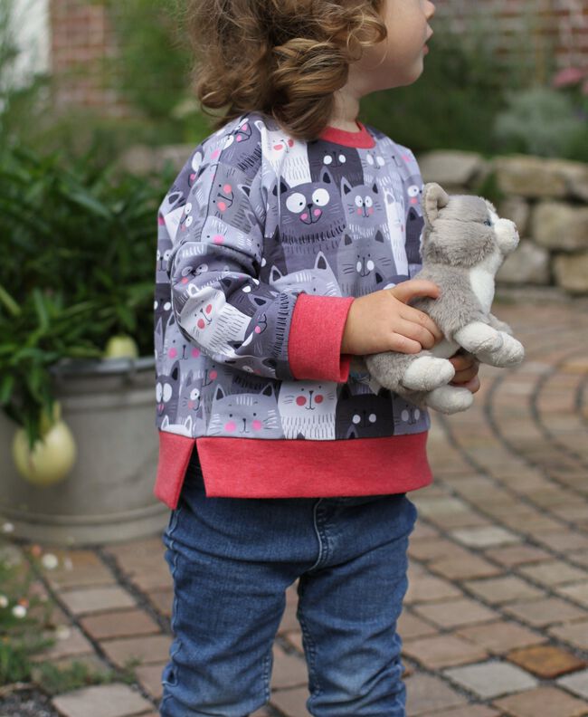 Macadamia Oversize Sweater + Hoodie für Kinder Gr. 74 - 164 image number 4