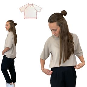 Basic Shirt Resa Schnittmuster und Nähanleitung