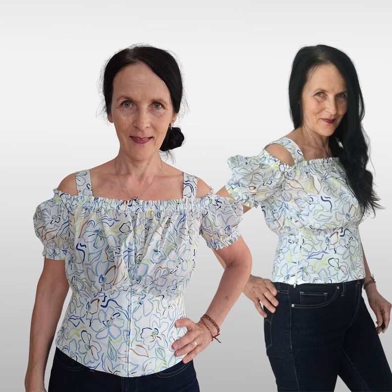 Trinity Lauren Bluse-Top-Kleid 32-52 image number 7