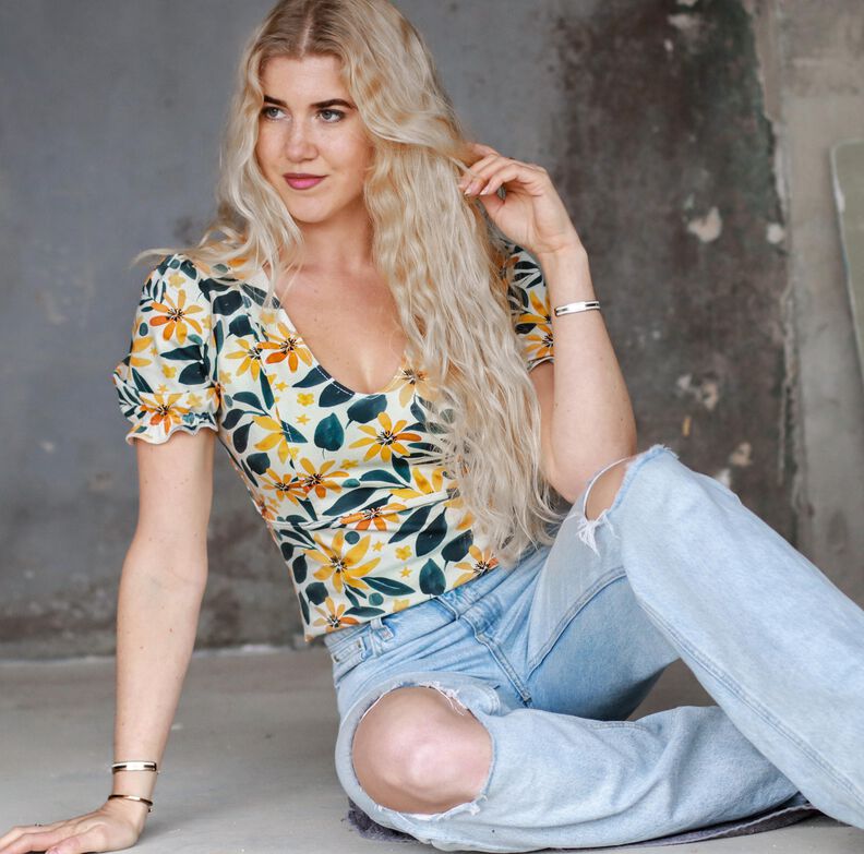 Bluse #Leonie Nähanleitung und Schnittmuster (XS-XL) image number 3