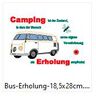Camping Bus - Camping ist Erholung Stickdatei thumbnail number 2