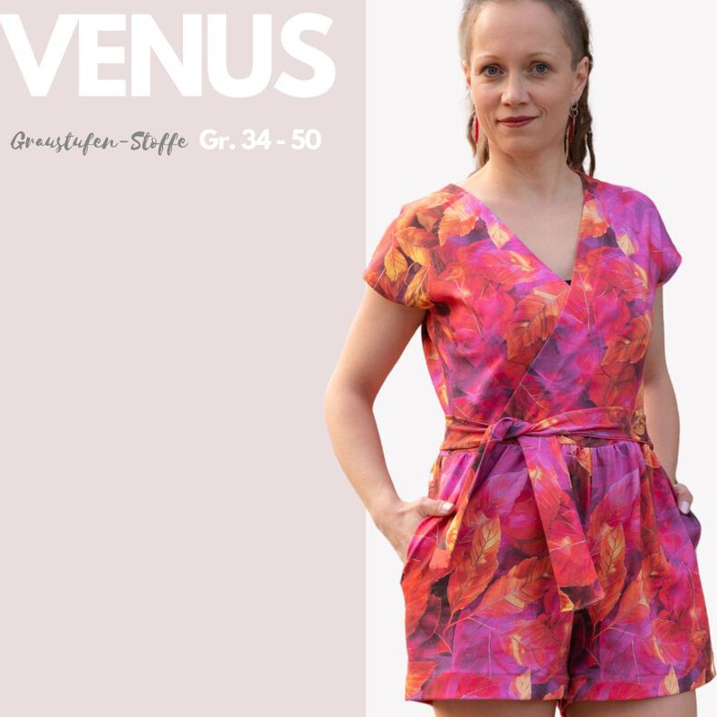 PDF-Schnittmuster Jumpsuit Venus, GR. 34-50 image number 1