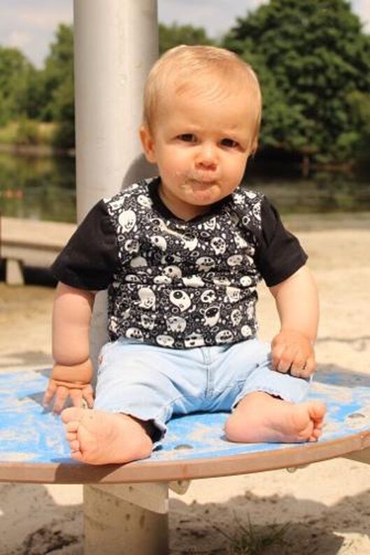 Baby Shirt "Rajan", Schnittmuster & Anleitung, Gr. 50-74 image number 6