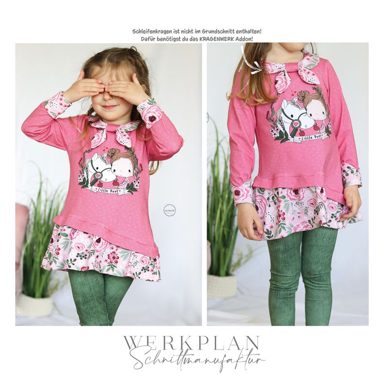 Sommer LagenWERK | 98 bis 164 | Tunika & Kleid | A4 & Beamer image number 7