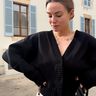 CROP CARDIGAN weite Strickjacke  Schnittmuster Gr. 30-62 thumbnail number 3
