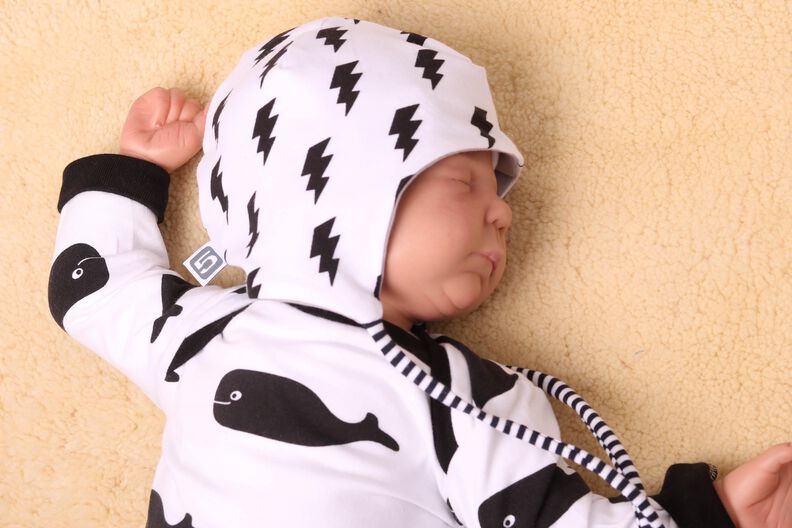 "Bindemütze" Baby-Mütze / Schnittmuster und Nähanleitung image number 3