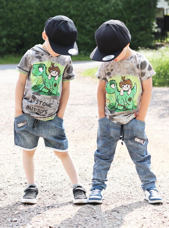 BEAMER + A0 lovely baggy pants 50-164 Kombi Hose Short image number 2