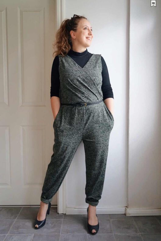Jumpsuit Schnittmuster Lola (Nähanleitung 34-54) image number 10