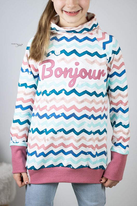 *Kids Raglan Hoodie* Longhoodie Hoodie image number 2