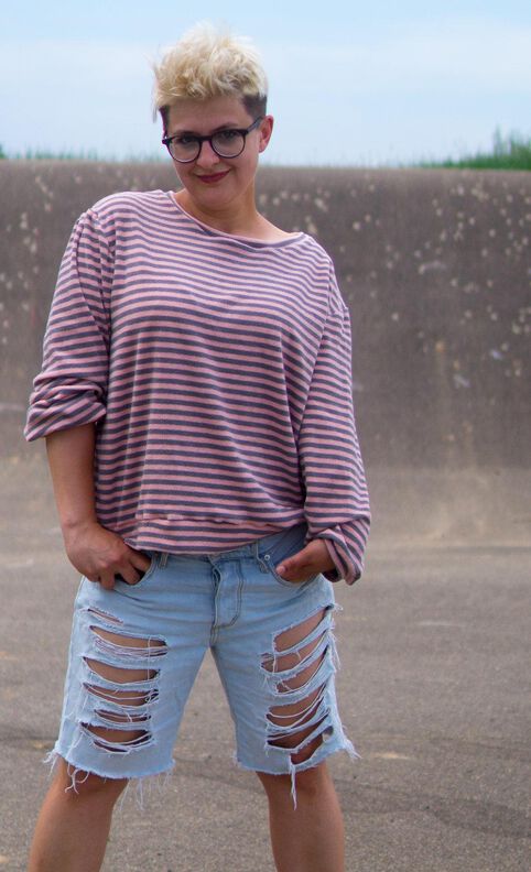 Oversize Sweater (34-50) DONA FOFINA Damen Schnittmuster image number 10