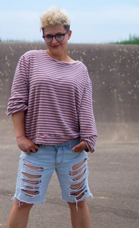 Oversize Sweater (34-50) DONA FOFINA Damen Schnittmuster image number 10