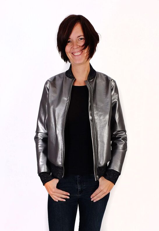 Collegejacke "Bennie", Schnittmuster Gr. 158-46 image number 5
