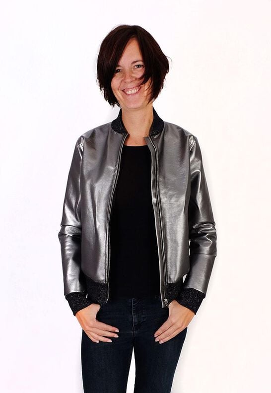 Collegejacke "Bennie", Schnittmuster Gr. 158-46 image number 5