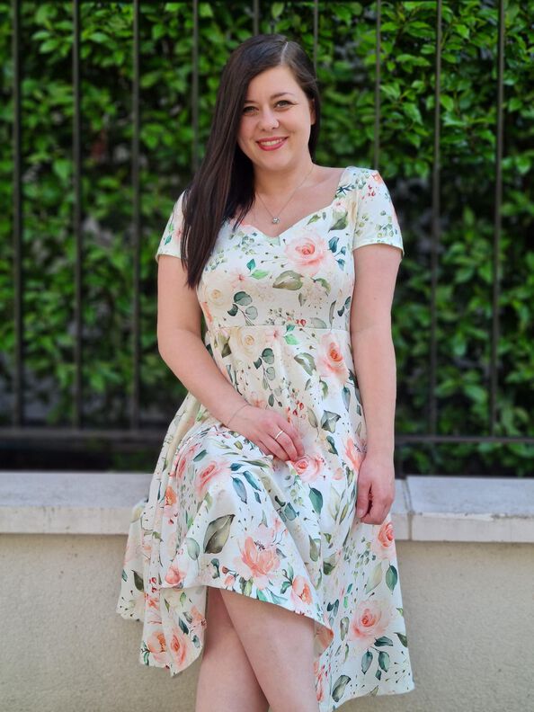 Vintage-Kleid Aurora mit Herzausschnitt image number 6