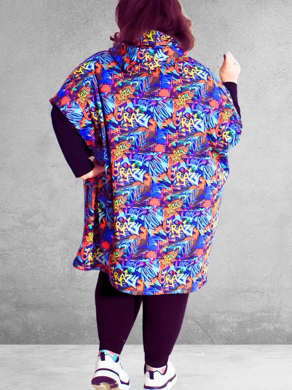 Poncho Pullunder (XXS-3XL) SANCHO Schnittmuster image number 6