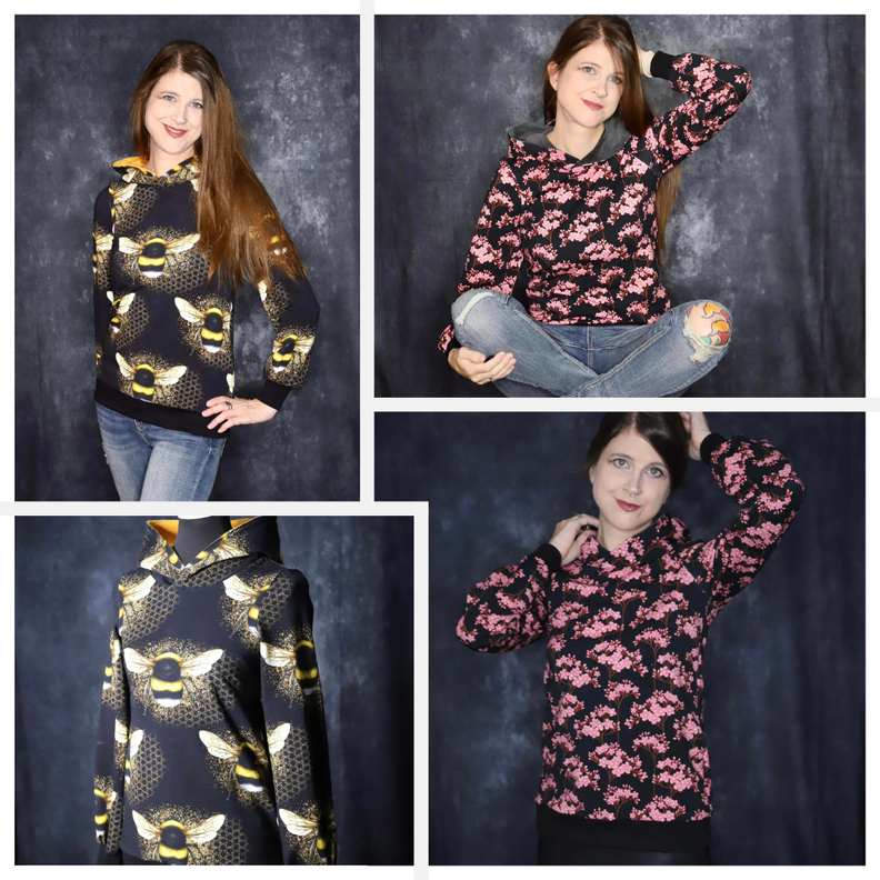 PDF-Schnittmuster: Hoodie Arya in den Gr. 34 - 50 image number 11