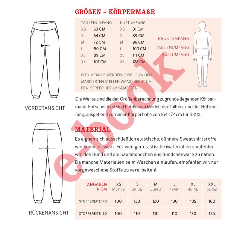 FRAU NELLI - Jogginghose mit breitem Bund XS-XXL image number 8