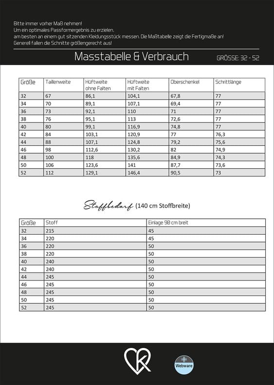 ebook Hose Madita | Größe 32-52 DIN A4 PDF zum download image number 8